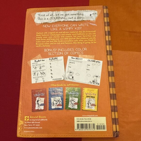 Diary of a Wimpy Kid Do-it-yourself Book - hardcover, 9780810979772, Jeff Kinney - Picture 8 of 9